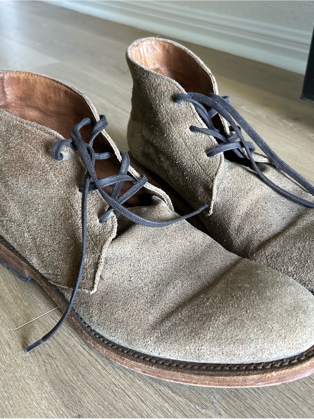 Frye Bowery Suede Chukka Boots
